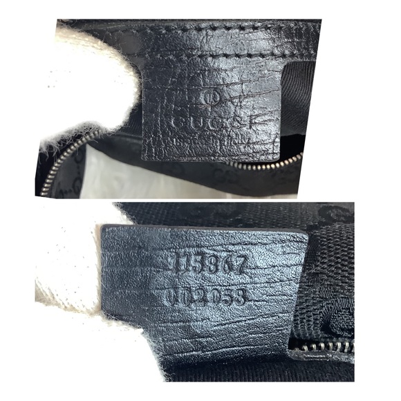 🖤❤️🔥 GUCCI Monogram Medium Horsebit Chain Hobo Black🖤 - Picture 8 of 11